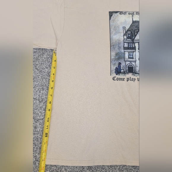 Dungeons & Dragons Death House Curse Of Strahd Beige/Tan T-Shirt Men's 2XL RARE - Picture 6 of 9